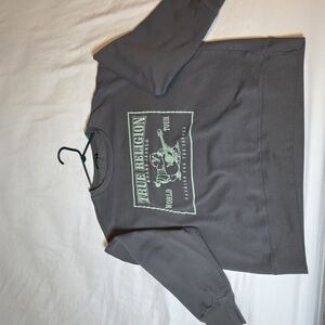 True Religion Gray Sweatshirt